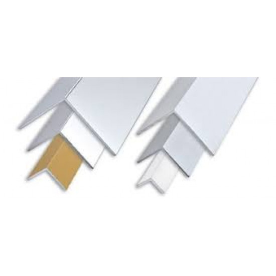 بروقرس زاوية ركنية بلاستك 25×25سم ×2.7 م رمادي فاتح AGEGC25