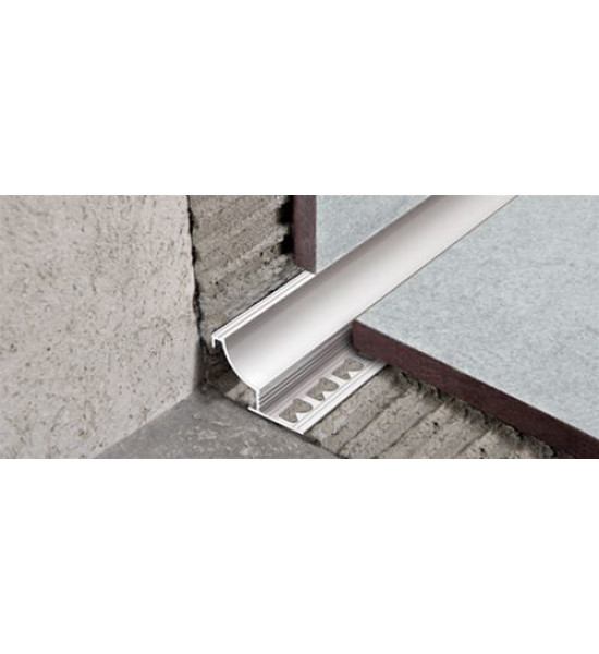 بروقرس زاوية حمام ركنية اللومنيوم جهتين 10ملي×2.7م PSHAA10