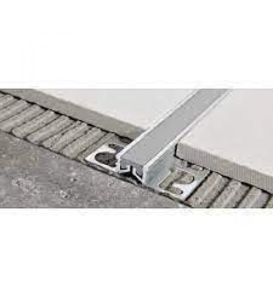 بروقرس زاوية اللمونيوم فواصل تمدد ربل رمادي 12مليPFXAL 125G