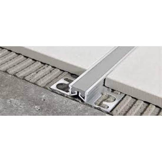 بروقرس زاوية اللمونيوم فواصل تمدد ربل رمادي 12مليPFXAL 125G