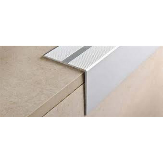 بروقرس زاوية اللومنيوم فضي للدرج 48×48سم PEDAA 48A