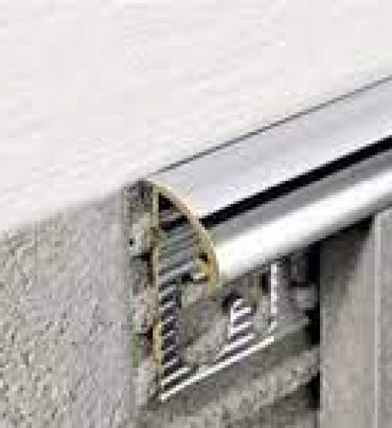 بروقرس زاوية سراميك كروم مدور  10ملي لميع PJOC10