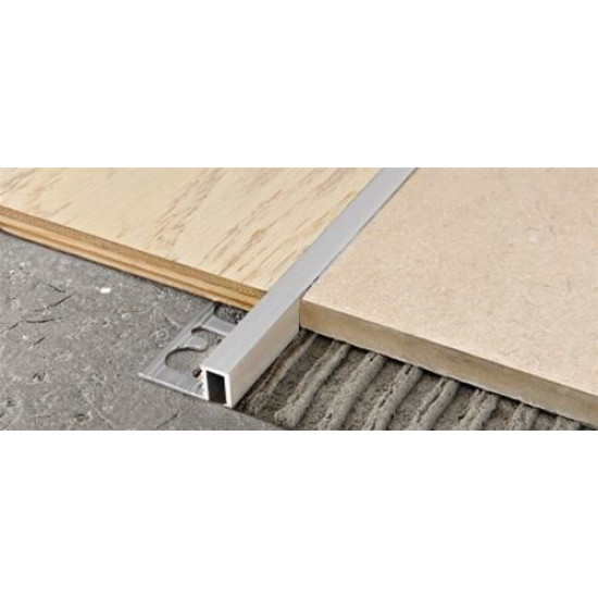 بروقرس زاوية نهاية سراميك جدارية 12مم فضيPRFAN125