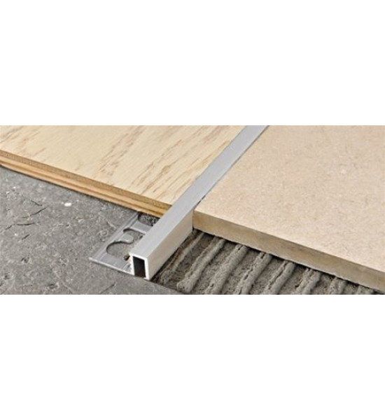 بروقرس زاوية نهاية سراميك جدارية 12مم فضيPRFAN125