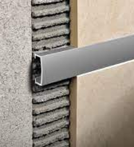 بروقرس زاوية فواصل سراميك فضي 15ملي PLTAA 15