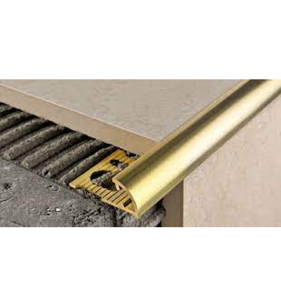 بروقرس زاوية سراميك المونيوم ذهبي مطفي 10ملي PJAO10