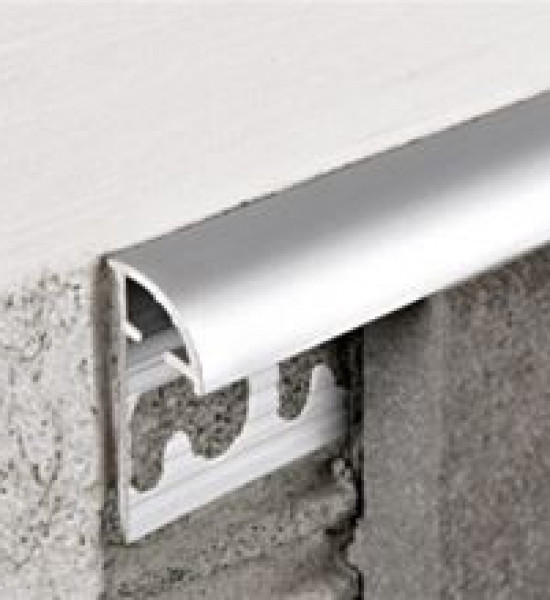 بروقرس زاوية سراميك المونيوم مدور سلفر مشخبط PJBS10