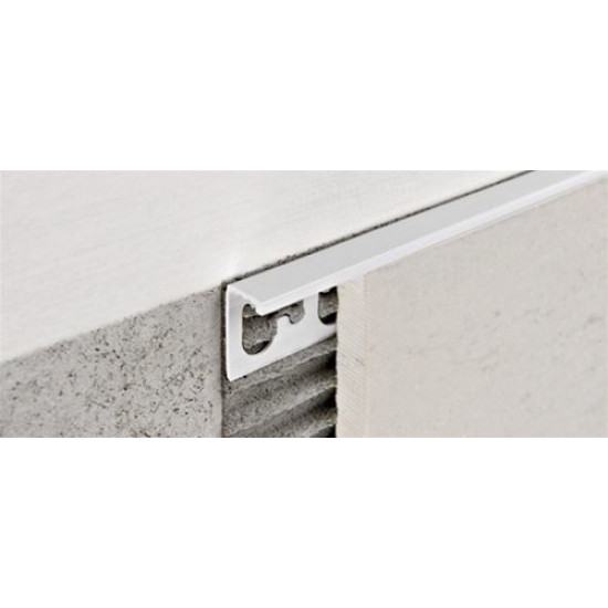 بروقريس زاوية سيراميك المنيوم مدور ابيض 12.50ملي PTA 125/01