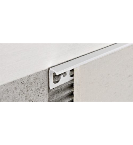 بروقريس زاوية سيراميك المنيوم مدور ابيض 12.50ملي PTA 125/01