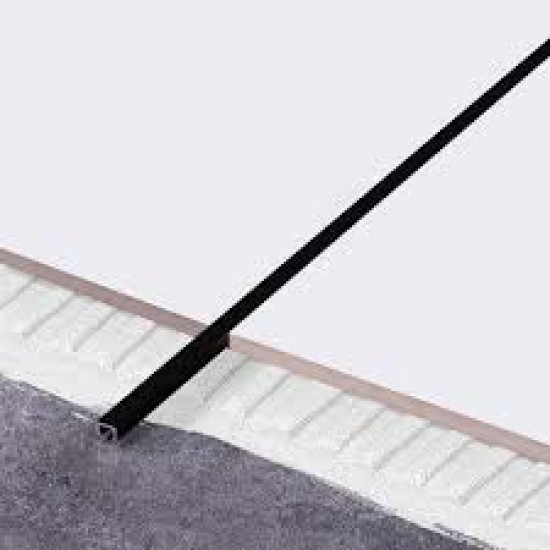 بروقرس زاوية فواصل سراميك جدارية 10ملي اسود PLTPNE10