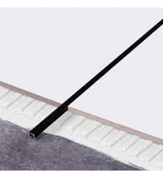 بروقرس زاوية فواصل سراميك جدارية 10ملي اسود PLTPNE10