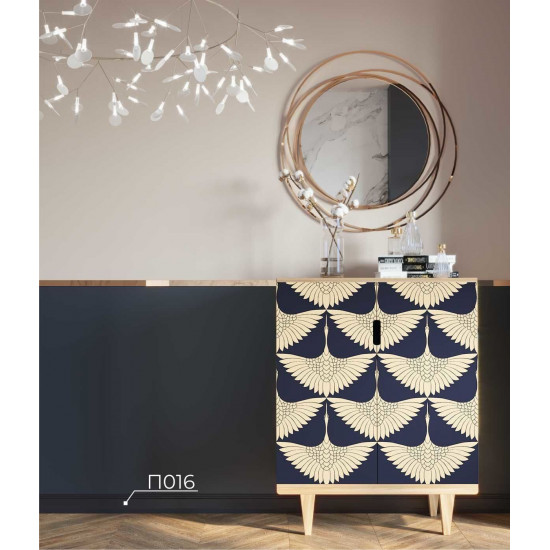 باخميس سكلو ديكور 90مم×15مم×2متر روسي P016