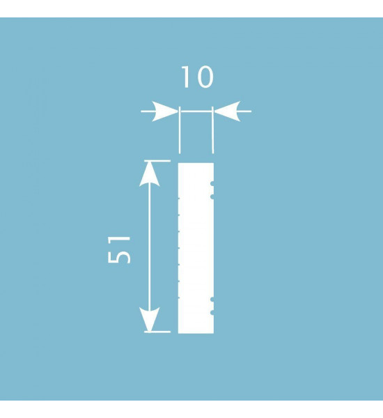 باخميس حزام ديكور 51مم×10مم×2متر روسي M041
