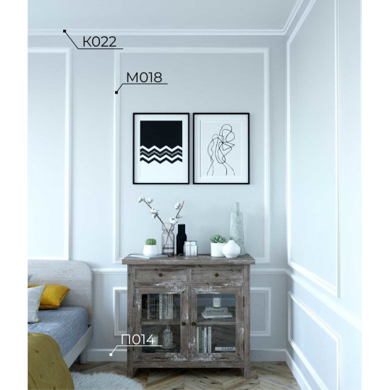 باخميس حزام ديكور 45مم×20مم×2متر روسي M018