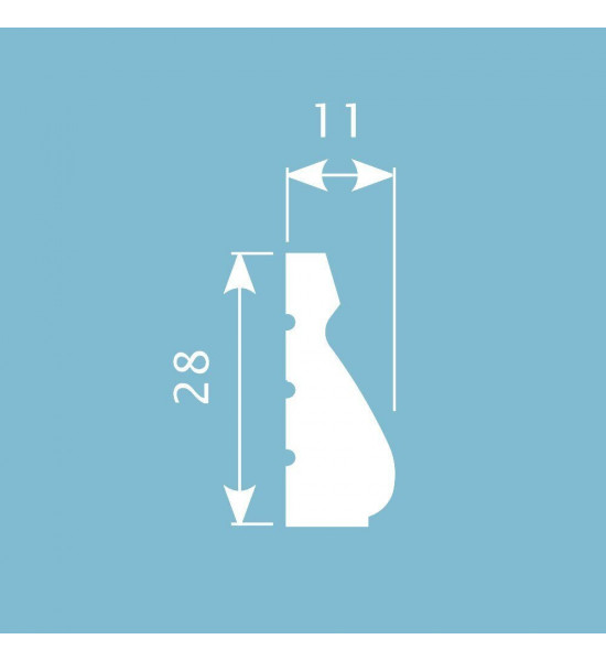 باخميس حزام ديكور 28مم×11مم×2متر روسي M013