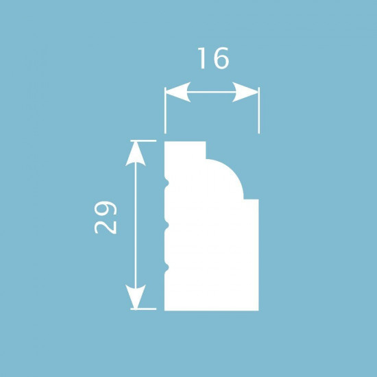 باخميس حزام ديكور 40مم×17مم×2متر روسي M002 باخميس حزام ديكور 40مم×17مم×2متر روسي M002
