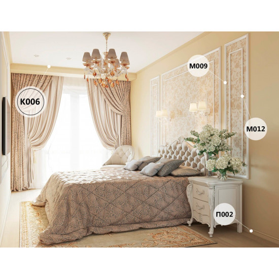 باخميس كورنيش ديكور 60مم×60مم×2متر روسي K006 باخميس كورنيش ديكور 60مم×60مم×2متر روسي K006