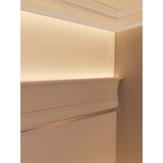 باخميس كورنيش ديكور لد روسي 2متر 12×4.5سم K003