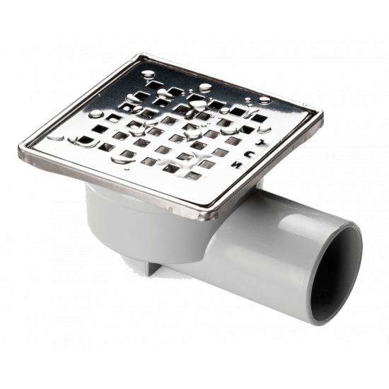 ساي صفاية تركي 15×15سم ستيل برونزي 4بوصة SAY64-15-P-A