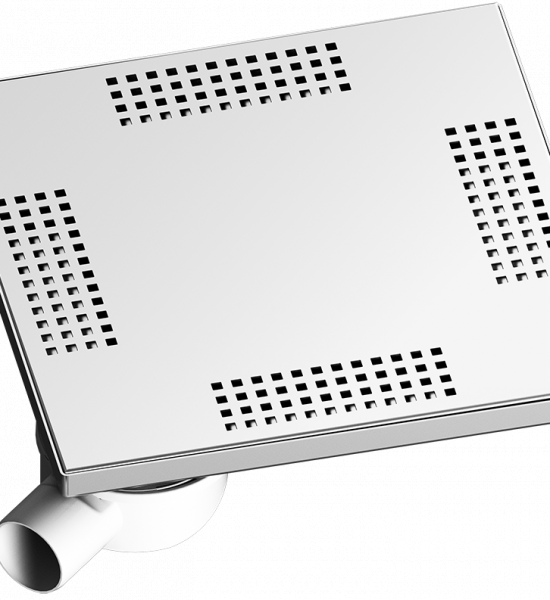 ساي صفاية تركي ستيل 33×33سم حرف اس BUKLE505-33-P-034