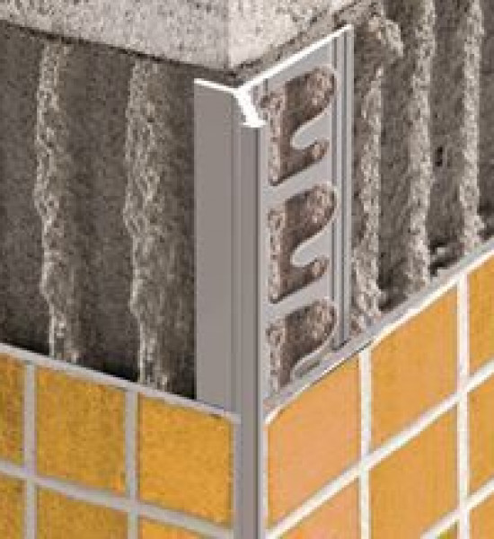 زاوية بروقرس ركنية جهتين المنيوم سلفر 12.5مل PKLLBC 125