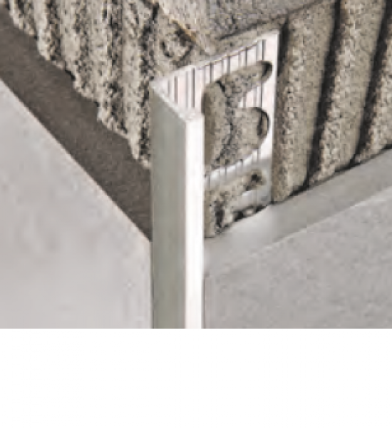 بروقريس زاوية سيراميك المنيوم مدور ابيض 10ملي PTA 10/01