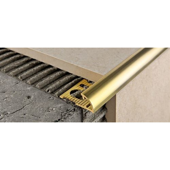 بروقرس زاوية سراميك نص دائرة ذهبي  8ملي PJON08