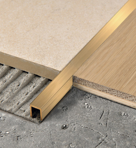 بروقرس زاوية فواصل سراميك ذهبي 10ملي PCLBO10