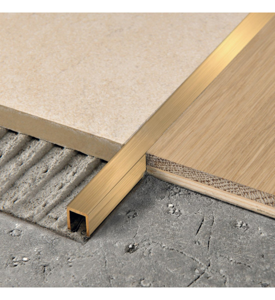 بروقرس زاوية فواصل سراميك ذهبي 10ملي PCLBO10