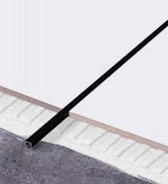 بروقرس زاوية فواصل سراميك جدارية 10ملي اسود PLTPNE10