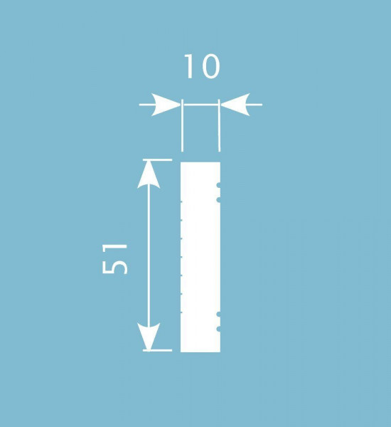 باخميس حزام ديكور 51مم×10مم×2متر روسي M041