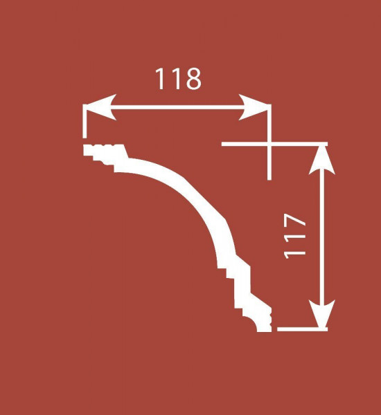 باخميس كورنيش ديكور 20×20×2متر K020 باخميس كورنيش ديكور 20×20×2متر K020