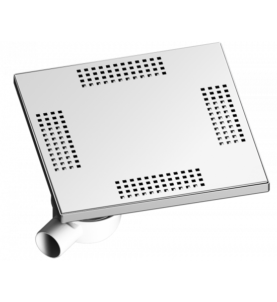 ساي صفاية تركي ستيل 33×33سم حرف اس BUKLE505-33-P-034