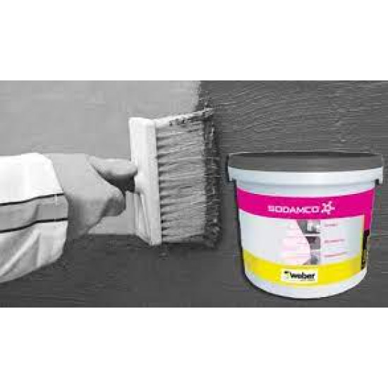 سودامكو عازل مائي اسمنتي 15كجم برميل