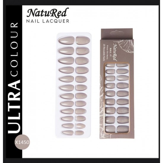 طقم أظافر لصق ذاتي من ناتوريد-X1450