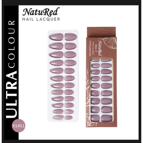 طقم أظافر لصق ذاتي من ناتوريد-X1451 طقم أظافر لصق ذاتي من ناتوريد-X1451