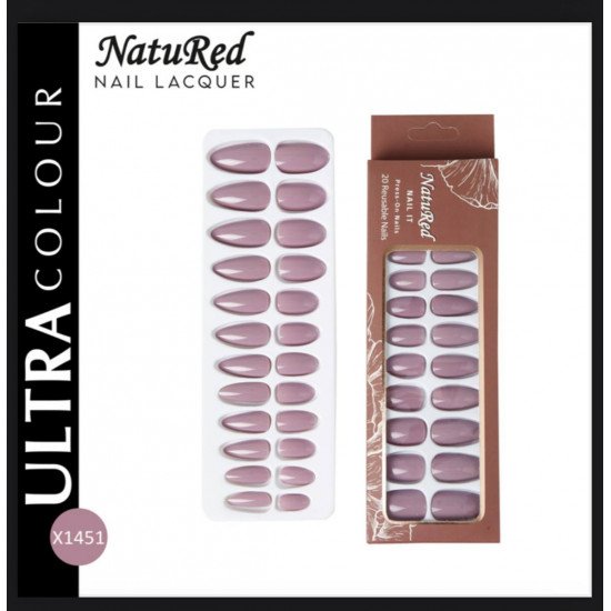 طقم أظافر لصق ذاتي من ناتوريد-X1451 طقم أظافر لصق ذاتي من ناتوريد-X1451