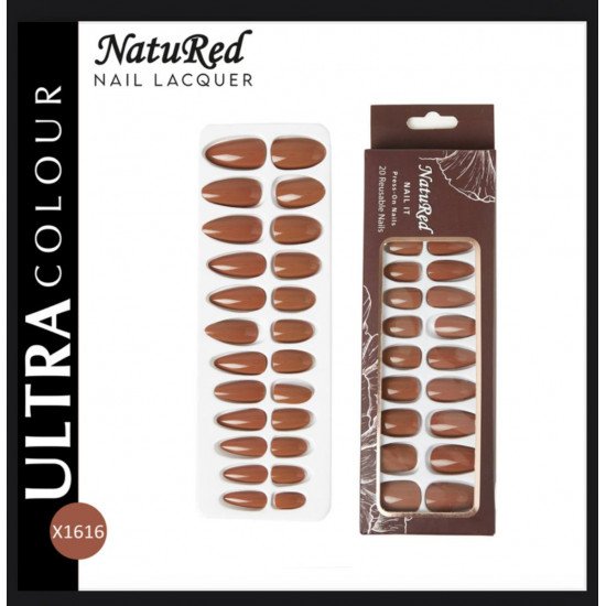 طقم أظافر لصق ذاتي من ناتوريد-X1616 طقم أظافر لصق ذاتي من ناتوريد-X1616
