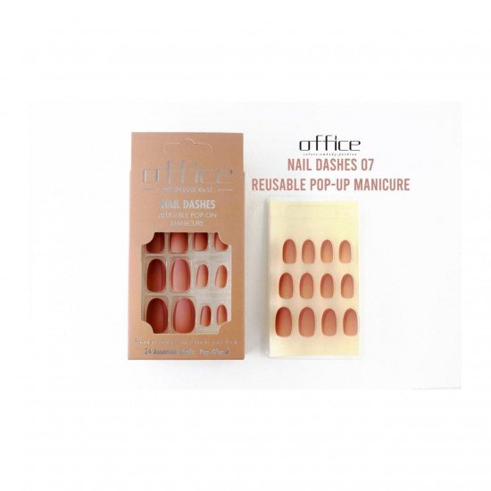 اظافر اوفيس مطفي مخملي لصق ذاتي-07