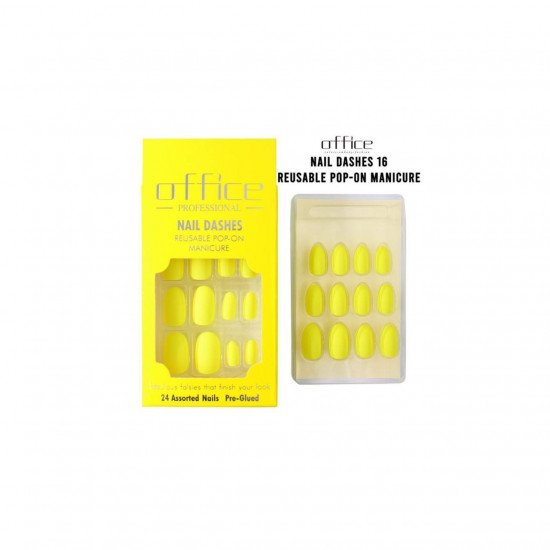 اظافر اوفيس مطفي مخملي لصق ذاتي-16
