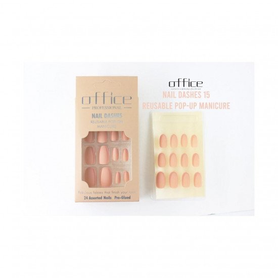 اظافر اوفيس مطفي مخملي لصق ذاتي-15