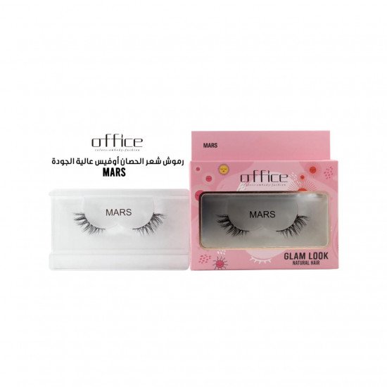 اوفيس-رموش شعر طبيعي-mars