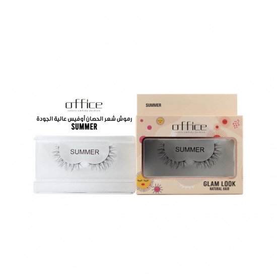 اوفيس-رموش شعر طبيعي-summer