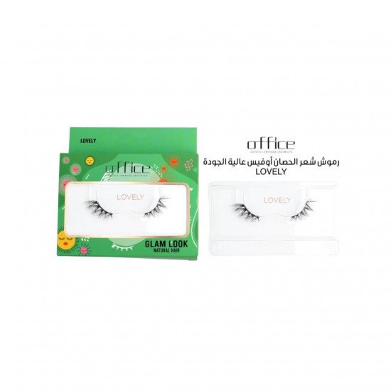 اوفيس-رموش شعر طبيعي-Lovely