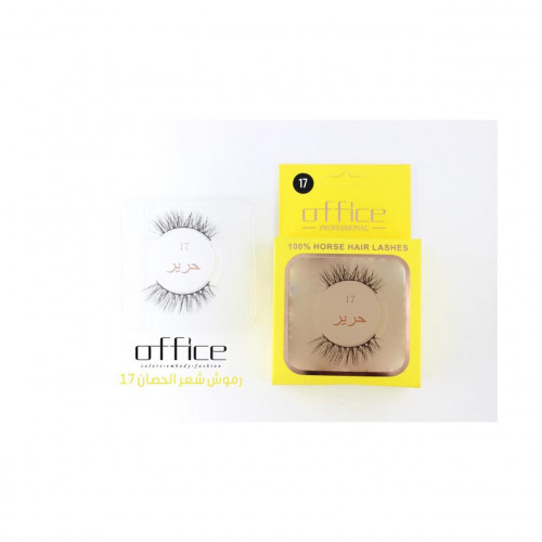 اوفيس-رموش شعر طبيعي-17 حرير اوفيس-رموش شعر طبيعي-17 حرير