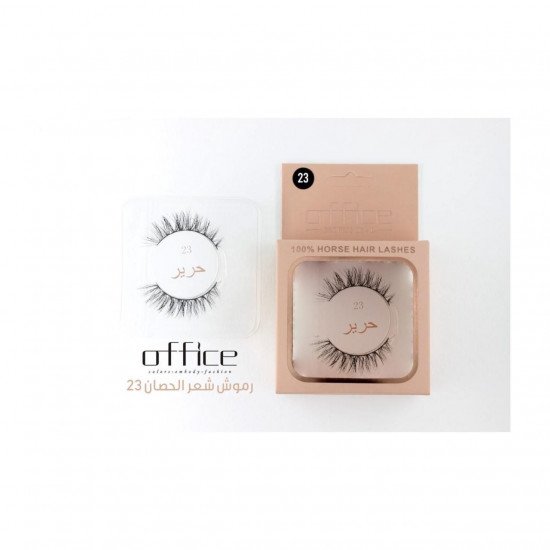 اوفيس-رموش شعر طبيعي-23 حرير