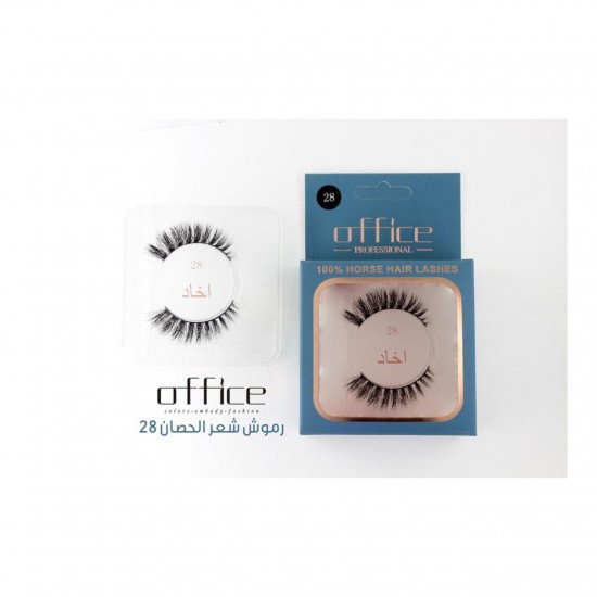 اوفيس-رموش شعر طبيعي-28 اخاذ