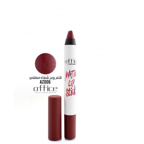 قلم احمر  شفاه أصلي اوفيس ثابت -Az006