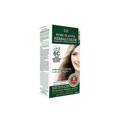 Pure Planta permanent herbal hair dye 6C dark ash blonde 135ml