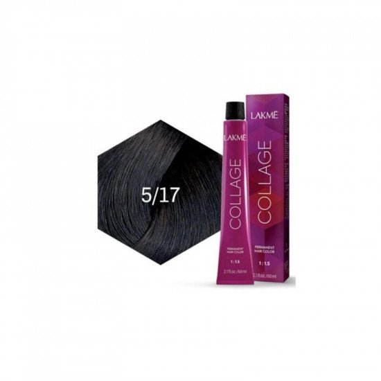 لاكمي كولاج صبغة شعر دائمه بني فاتح رمادي 5/17